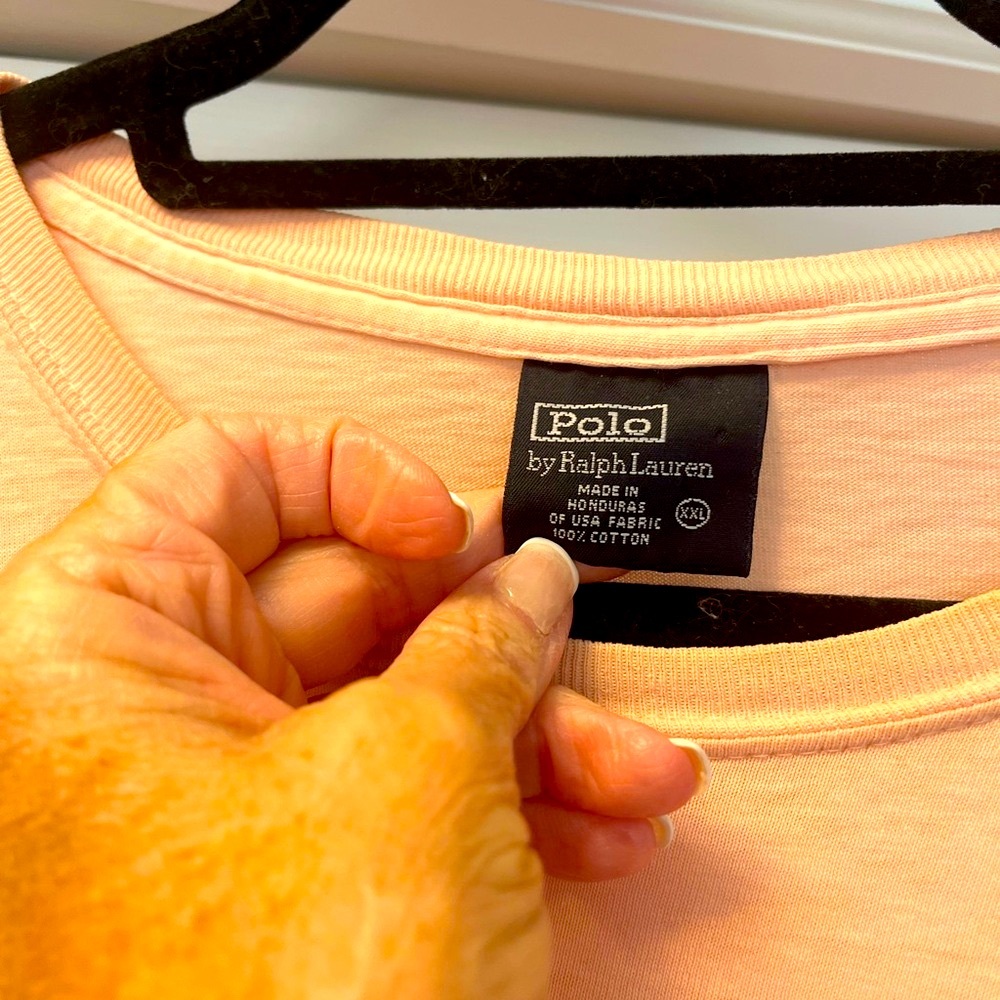 Ralph Lauren Pink Long Sleeve Tee - Picture 2 of 4
